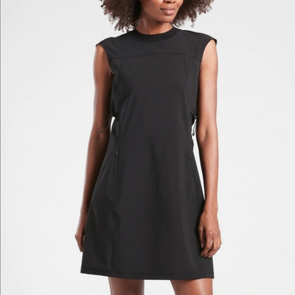 Athleta XS Black Yosemite Dress